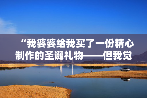 “我婆婆给我买了一份精心制作的圣诞礼物——但我觉得它被诅咒了。”